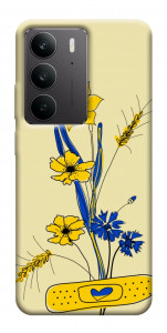 Чехол Українські квіточки для Realme C75