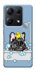 Чехол Dog in shower для Xiaomi Redmi Note 14S