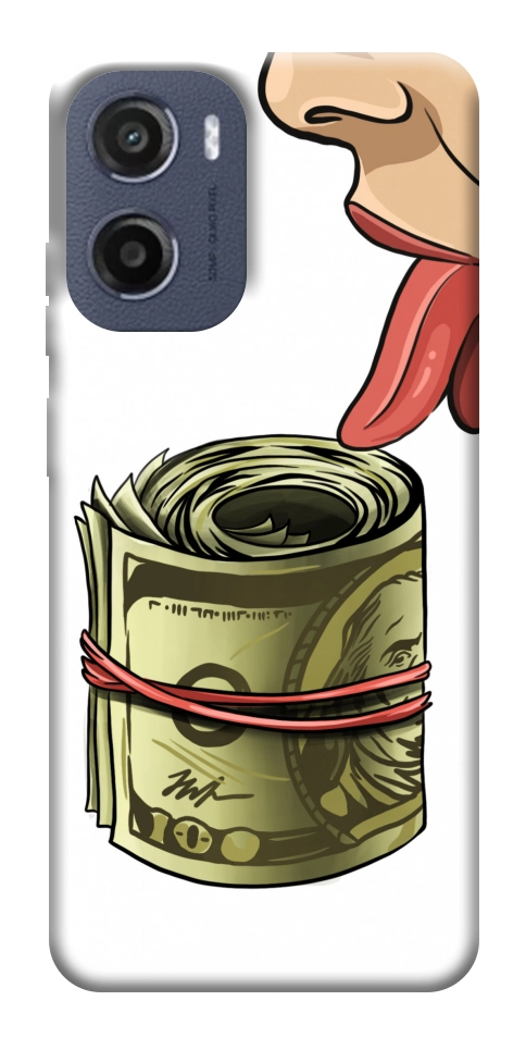 Чехол I love money для Motorola Moto E15