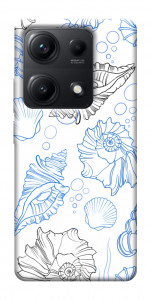 Чехол Морские ракушки для Xiaomi Redmi Note 14S