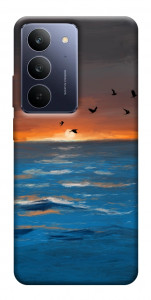 Чехол Закатное море для Realme C75x