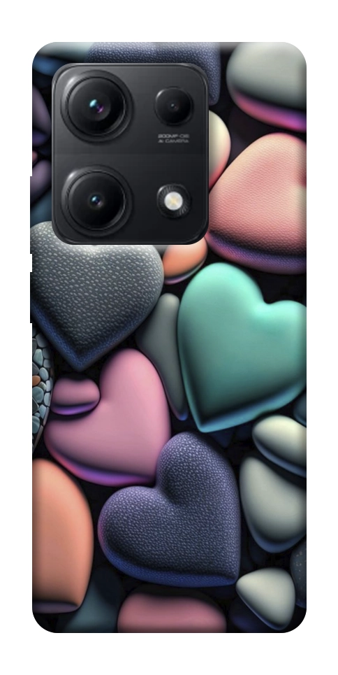 Чехол Каменные сердца для Xiaomi Redmi Note 14S
