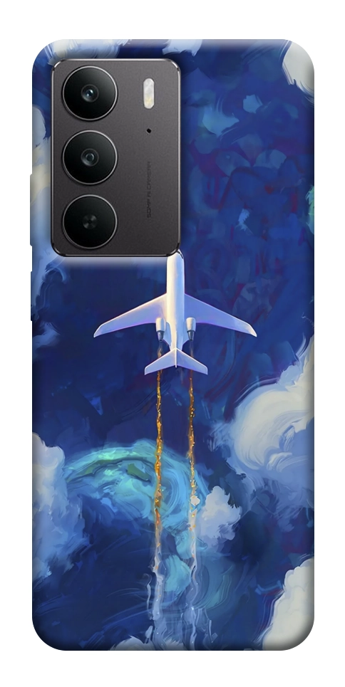 Чехол Полет над облаками для Realme C75