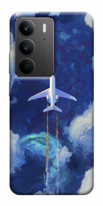 Чехол Полет над облаками для Realme C75