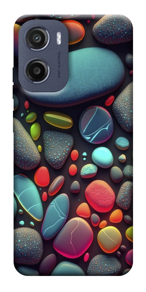 Чохол Різнобарвне каміння для Motorola Moto E15