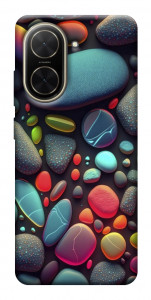Чехол Разноцветные камни для Xiaomi Poco C71