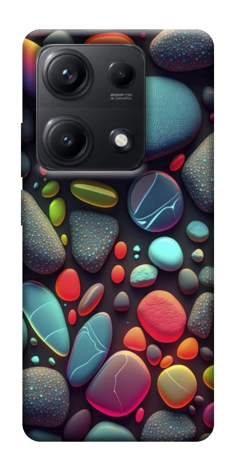 Чехол Разноцветные камни для Xiaomi Redmi Note 14S