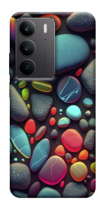 Чехол Разноцветные камни для Realme C75