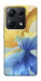 Чехол Абстрактный цветок для Xiaomi Redmi Note 14S