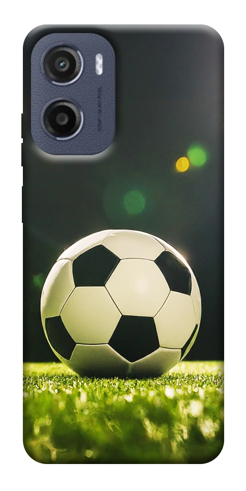 Чехол Футбольный мяч для Motorola Moto E15