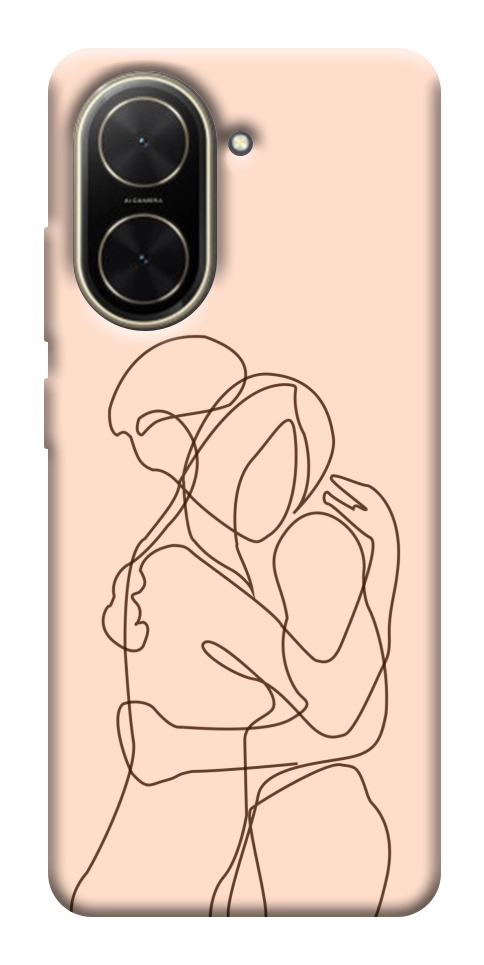 Чехол Couple line для Xiaomi Poco C71