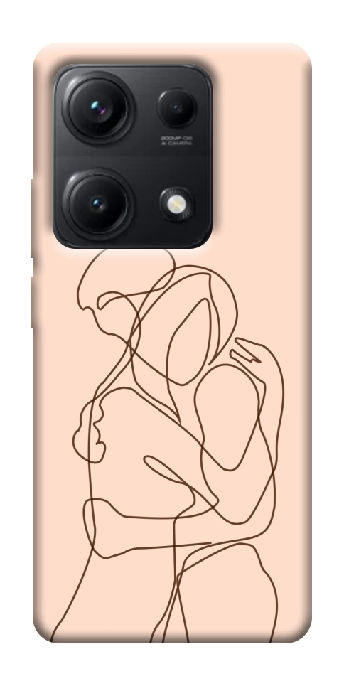 Чехол Couple line для Xiaomi Redmi Note 14S