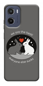 Чохол Rabbits для Motorola Moto E15