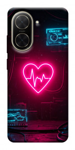 Чехол Neon heart для Xiaomi Poco C71