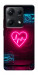Чехол Neon heart для Xiaomi Redmi Note 14S
