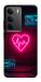 Чехол Neon heart для Realme C75