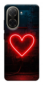 Чехол Яркое сердце для Xiaomi Poco C71