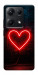 Чехол Яркое сердце для Xiaomi Redmi Note 14S