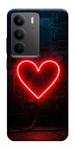 Чехол Яркое сердце для Realme C75
