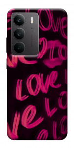 Чехол Neon love для Realme C75