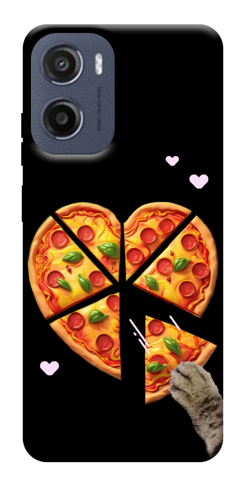 Чехол Pizza Love Cat для Motorola Moto G05