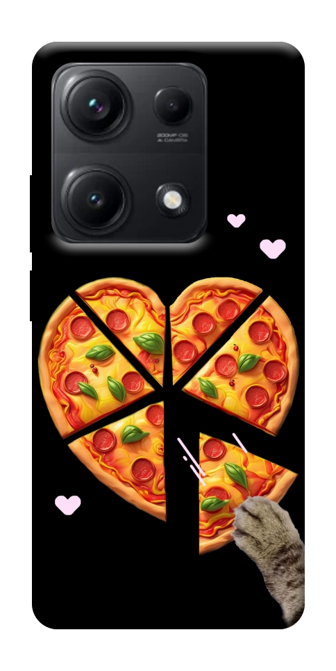 Чехол Pizza Love Cat для Xiaomi Redmi Note 14S