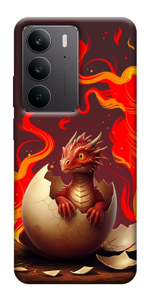 Чехол Fire dragon для Realme C75
