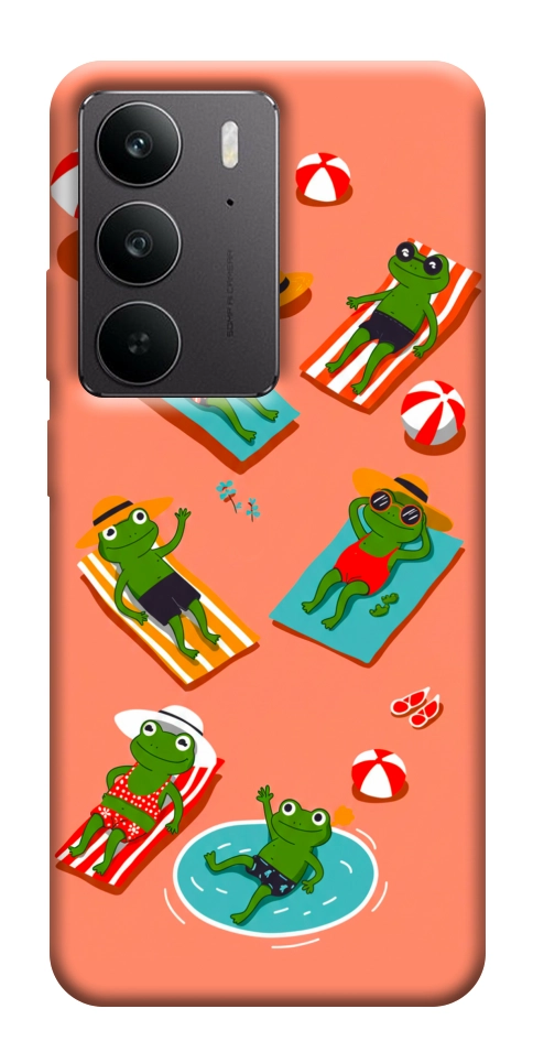 Чехол Summer frogs для Realme C75