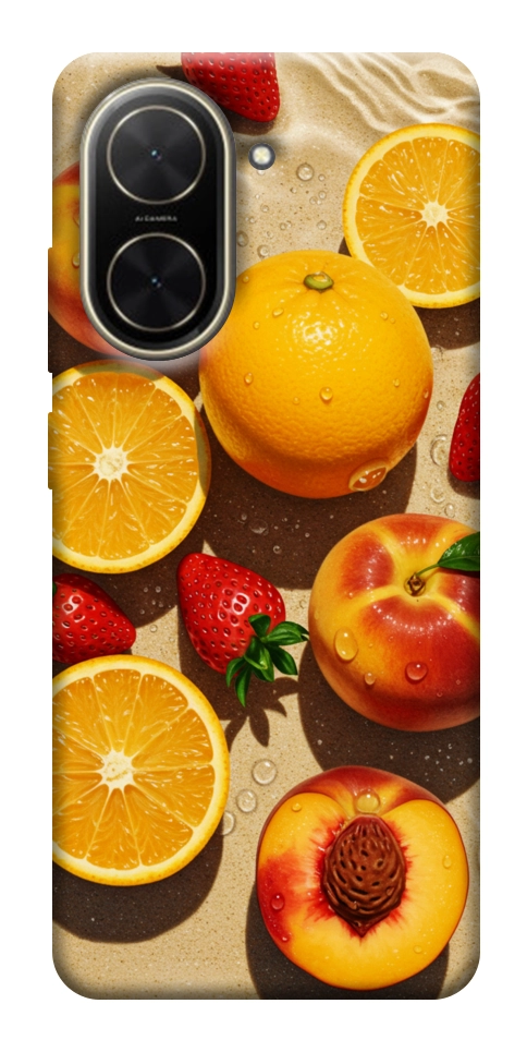 Чехол Яркие фрукты для Xiaomi Poco C71