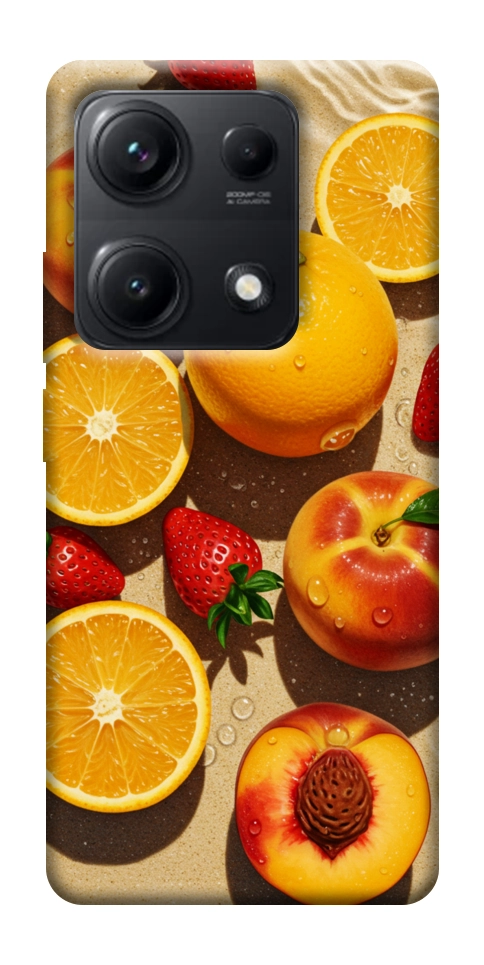 Чехол Яркие фрукты для Xiaomi Redmi Note 14S
