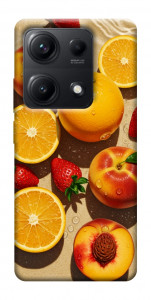 Чехол Яркие фрукты для Xiaomi Redmi Note 14S