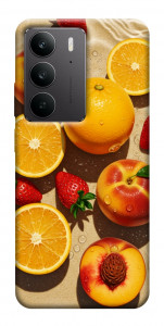 Чехол Яркие фрукты для Realme C75