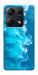 Чехол Текстура воды для Xiaomi Redmi Note 14S