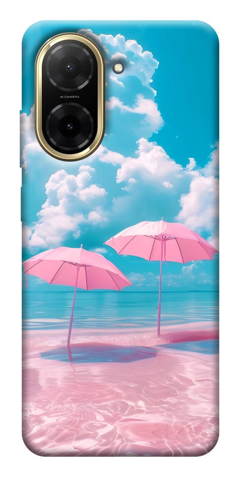 Чехол Розовые зонтики для Xiaomi Redmi A5