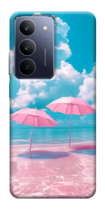 Чехол Розовые зонтики для Realme C75x
