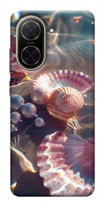 Чехол Яркие ракушки для Xiaomi Poco C71