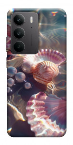 Чехол Яркие ракушки для Realme C75