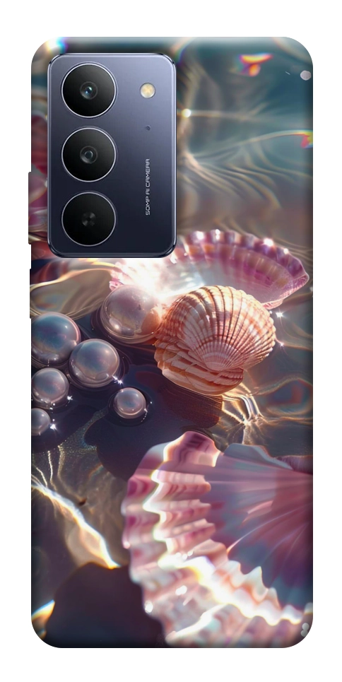 Чехол Яркие ракушки для Realme C75x