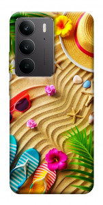 Чехол Пляжные принадлежности для Realme C75