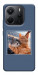 Чехол Кошачья нежность для Xiaomi Redmi Note 14 4G (Int. version)
