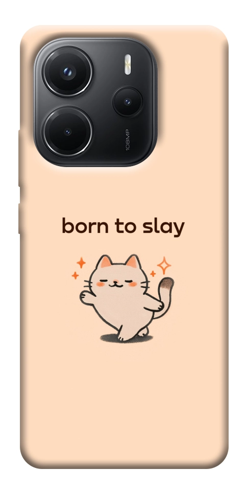 Чехол Born to slay для Xiaomi Redmi Note 14 4G (Int. version)