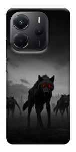 Чехол Horror wolfs для Xiaomi Redmi Note 14 4G (Int. version)