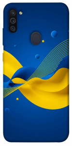 Чохол Жовто-синя гармонія для Galaxy M11 (2020)
