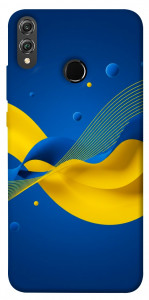 Чехол Жовто-синя гармонія для Huawei Honor 8X