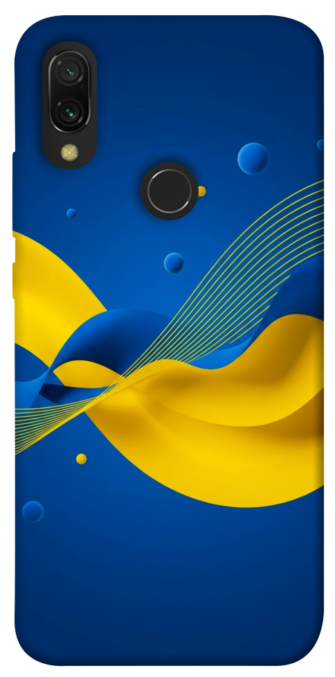 Чехол Жовто-синя гармонія для Xiaomi Redmi 7