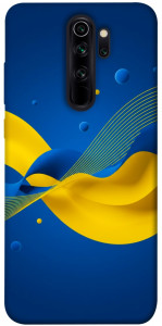 Чехол Жовто-синя гармонія для Xiaomi Redmi Note 8 Pro