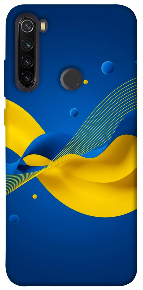 Чехол Жовто-синя гармонія для Xiaomi Redmi Note 8T