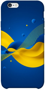 Чехол Жовто-синя гармонія для iPhone 6s plus (5.5'')