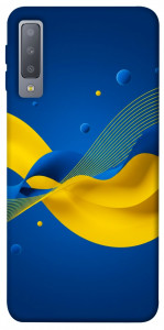 Чехол Жовто-синя гармонія для Galaxy A7 (2018)
