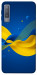 Чехол Жовто-синя гармонія для Galaxy A7 (2018)